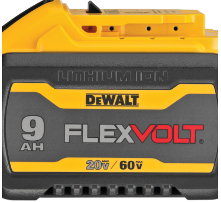 20V/60V Max Flexvolt 9.0 AH Battery - No. DCB609